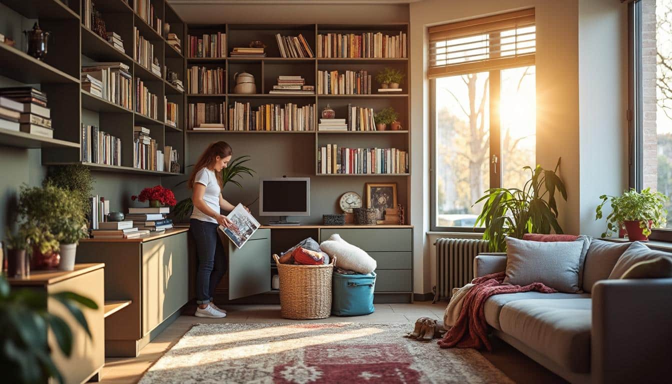 Illustration: Pourquoi et comment intégrer le rangement dans l’ameublement de son logement ?