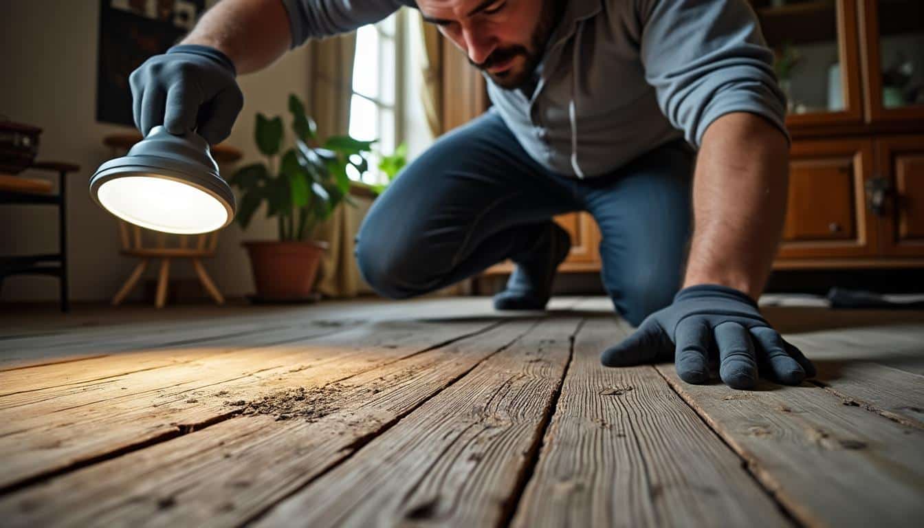 Illustration: Comprendre l’affaissement d’un plancher dans une habitation