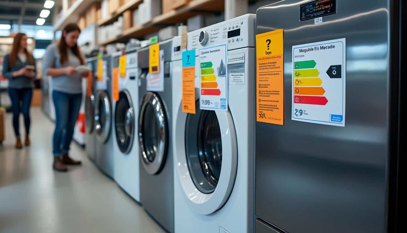 Illustration: Évolution des étiquettes énergie et des classes énergétiques