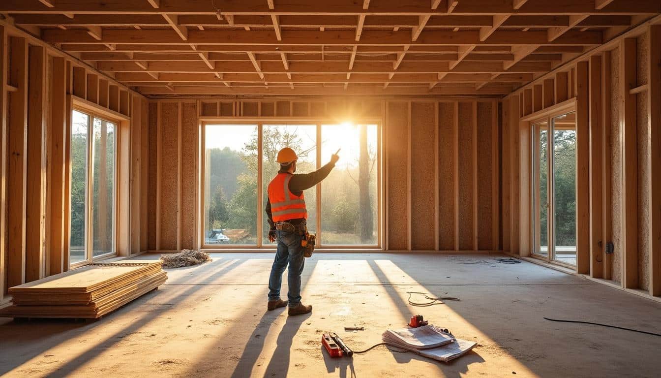 Illustration: Définition et rôle du plancher intermédiaire dans une maison