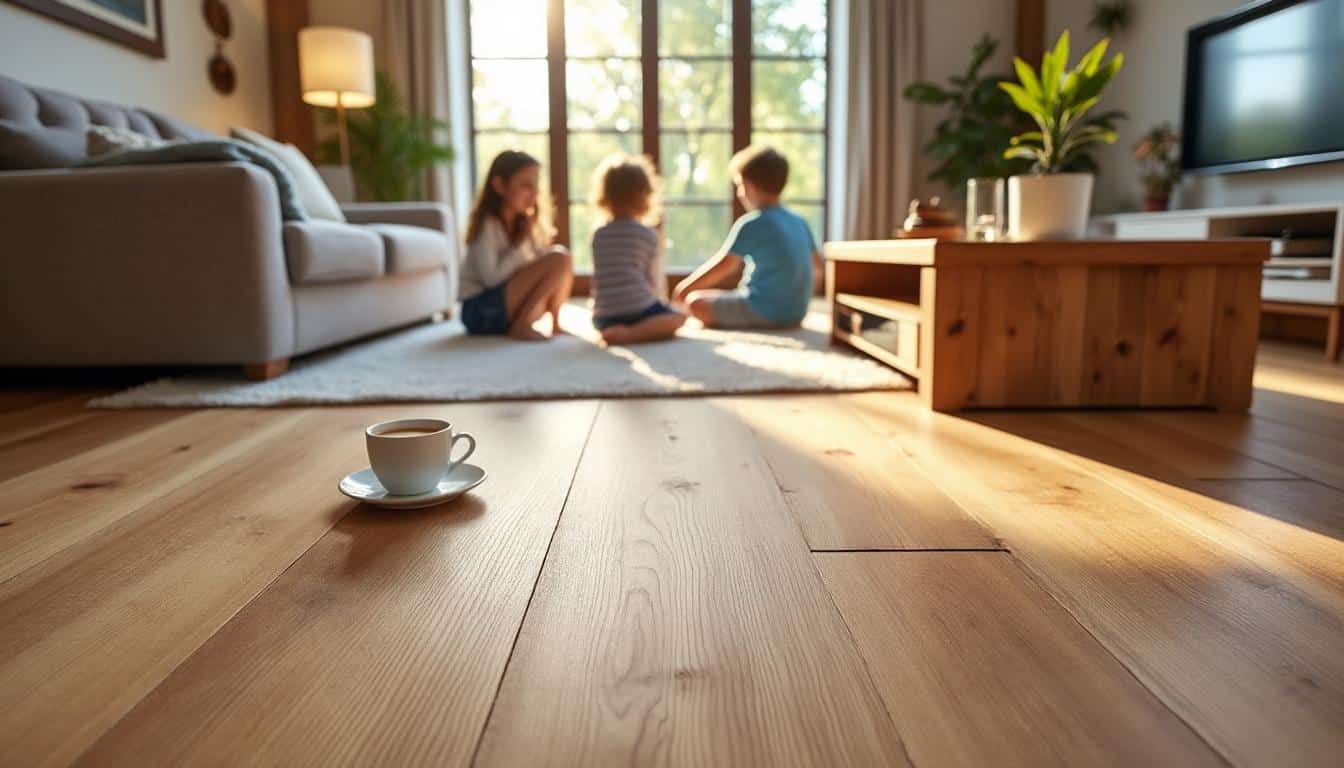 Illustration: Les avantages du choix d’un plancher en bois massif