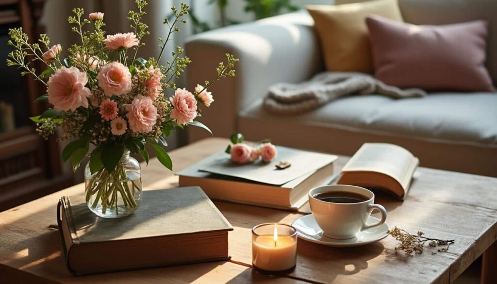 Décoration de la table basse du salon : idées et conseils tendance