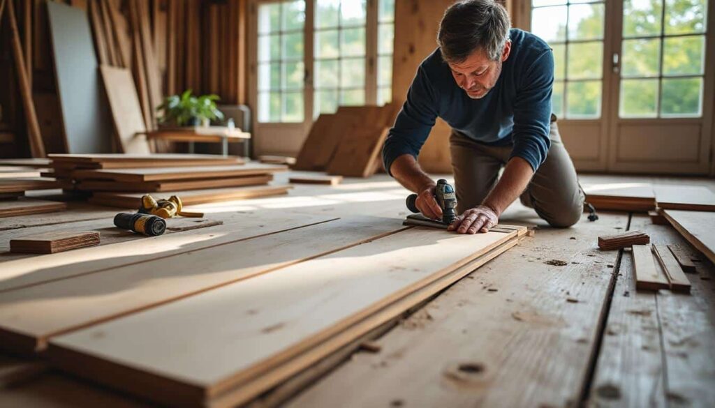 Les étapes de pose d’un plancher dans une maison : guide complet