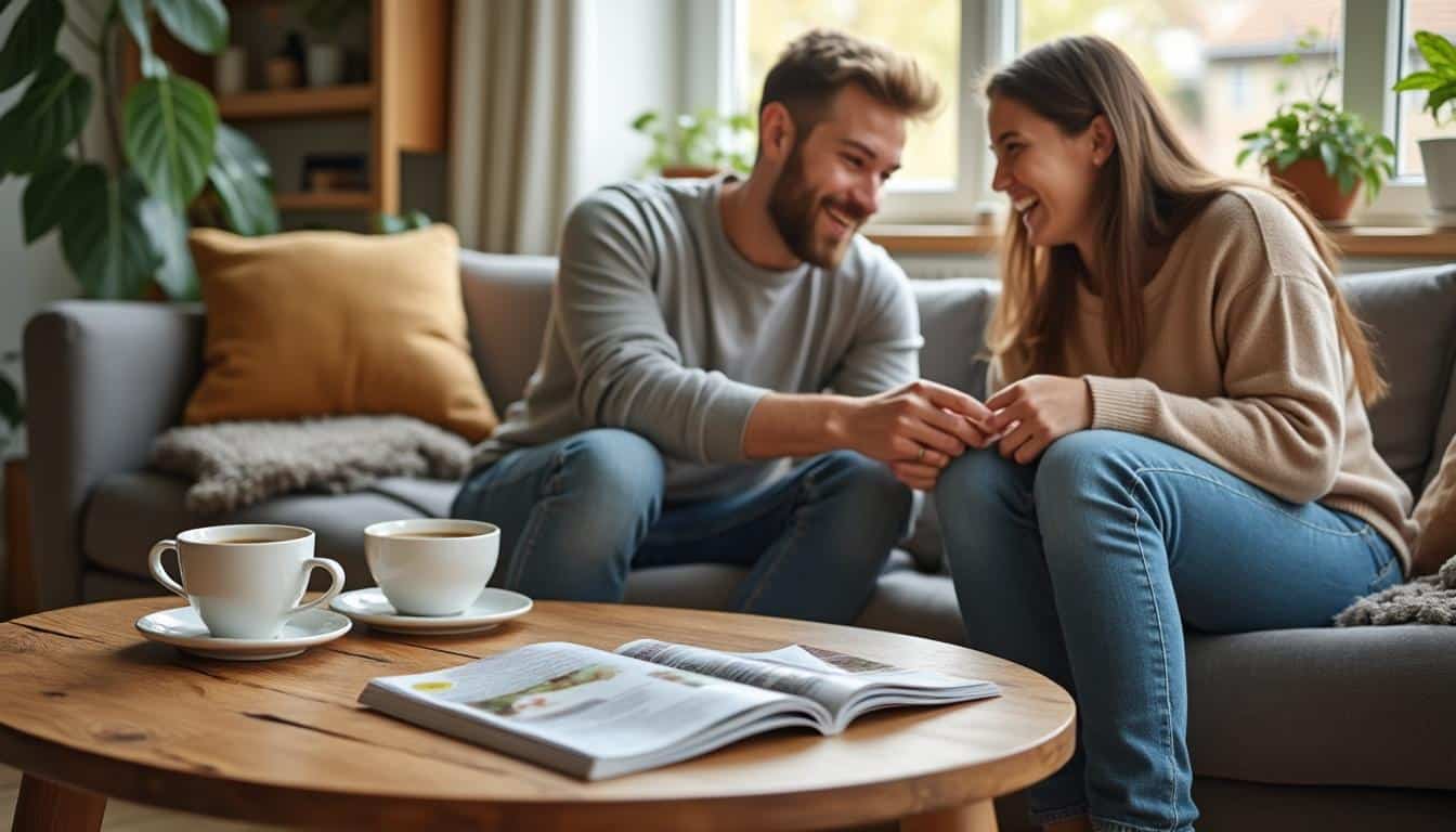Illustration: Définition et importance de la hauteur de table de salon dans l’aménagement