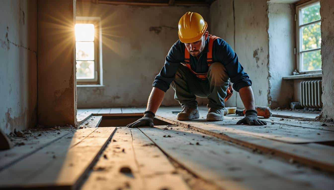 Illustration: Définition du plancher bas dans l’habitat