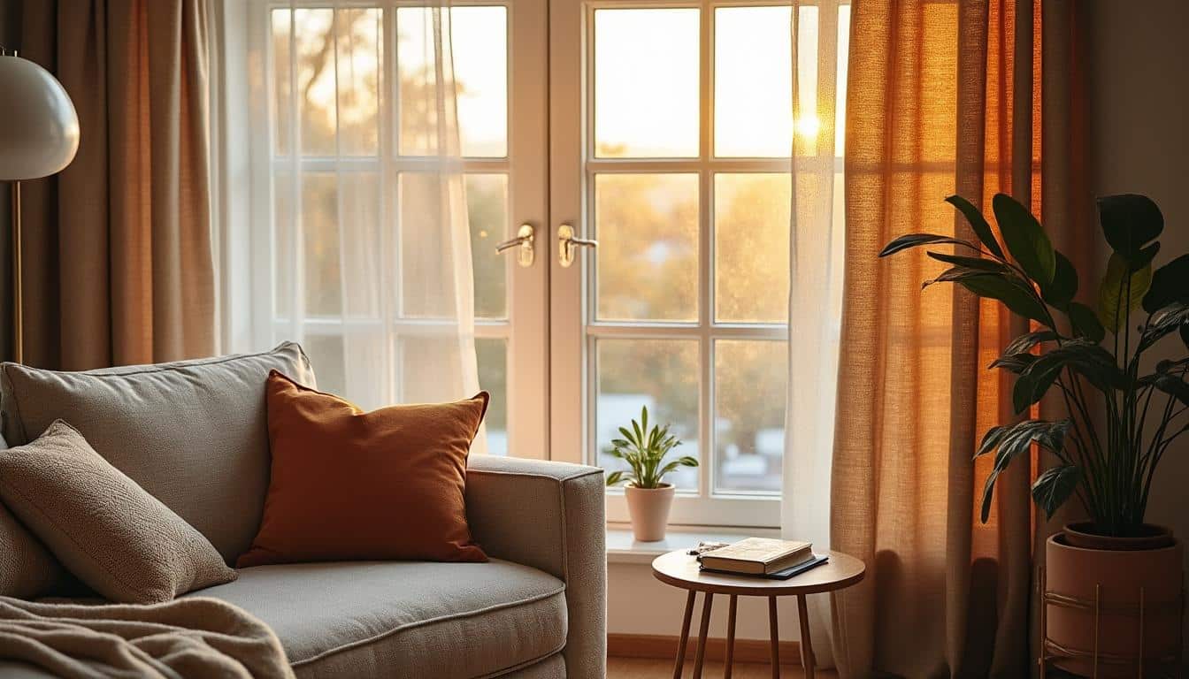 Rideaux sur fenêtres en PVC : guide pour une pose élégante