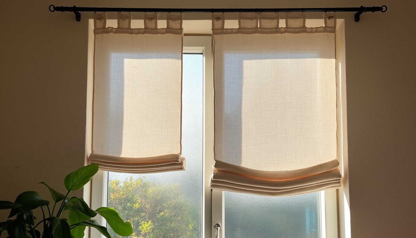 Illustration: Peut-on vraiment installer un rideau occultant et un voilage sur la même tringle ? Points techniques et astuces