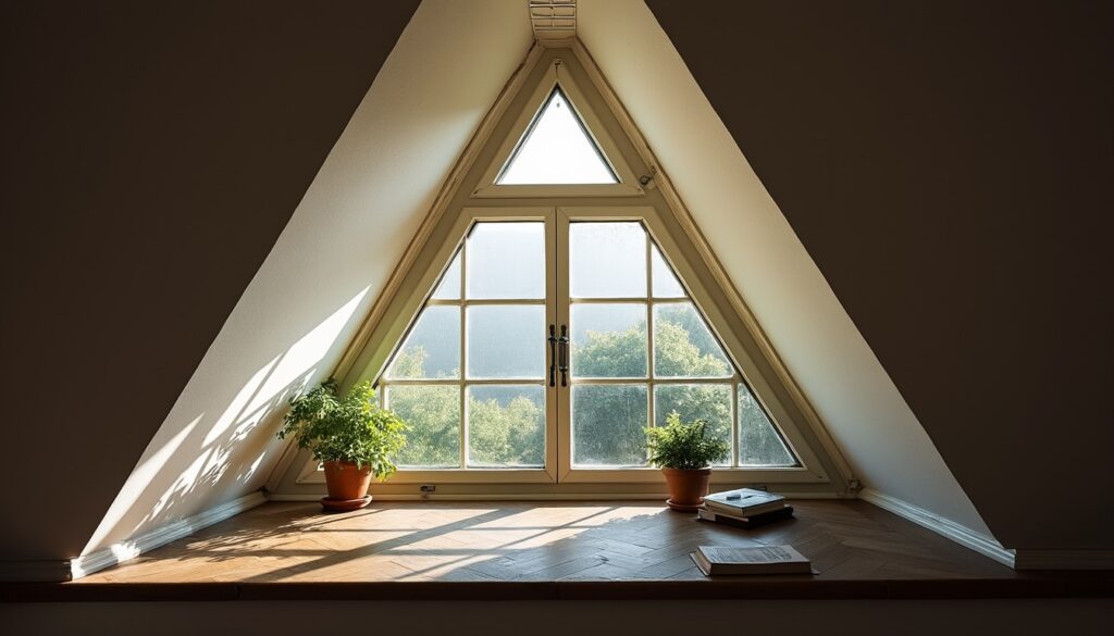 Rideau pour fenêtre en triangle : guide pratique, conseils et astuces