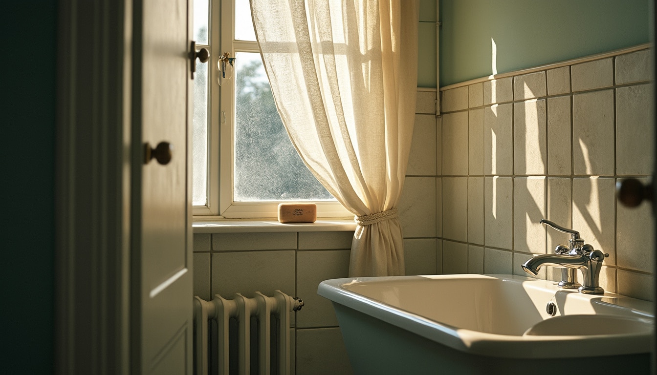 Rideau de salle de bain pour fenêtre : conseils et inspirations