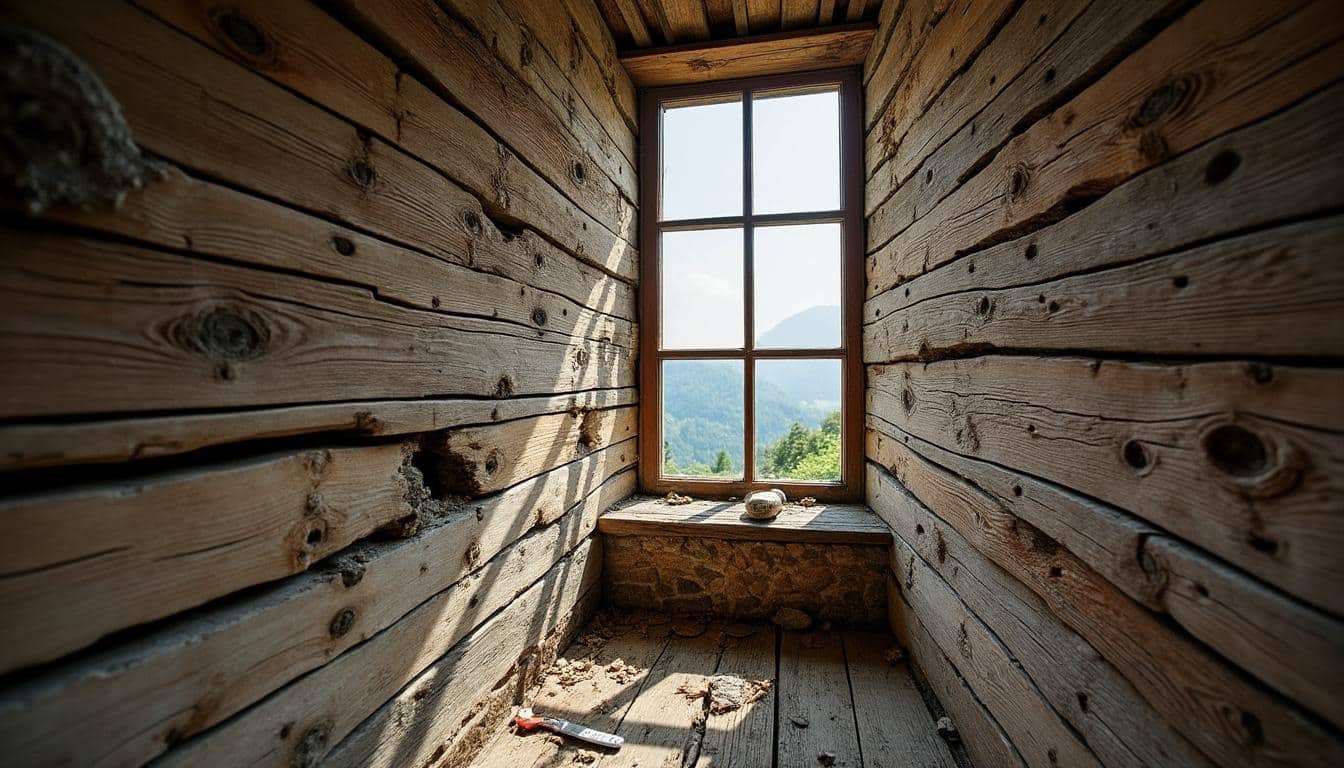 Charpente humide due à la remontée capillaire dans les murs : causes et solutions