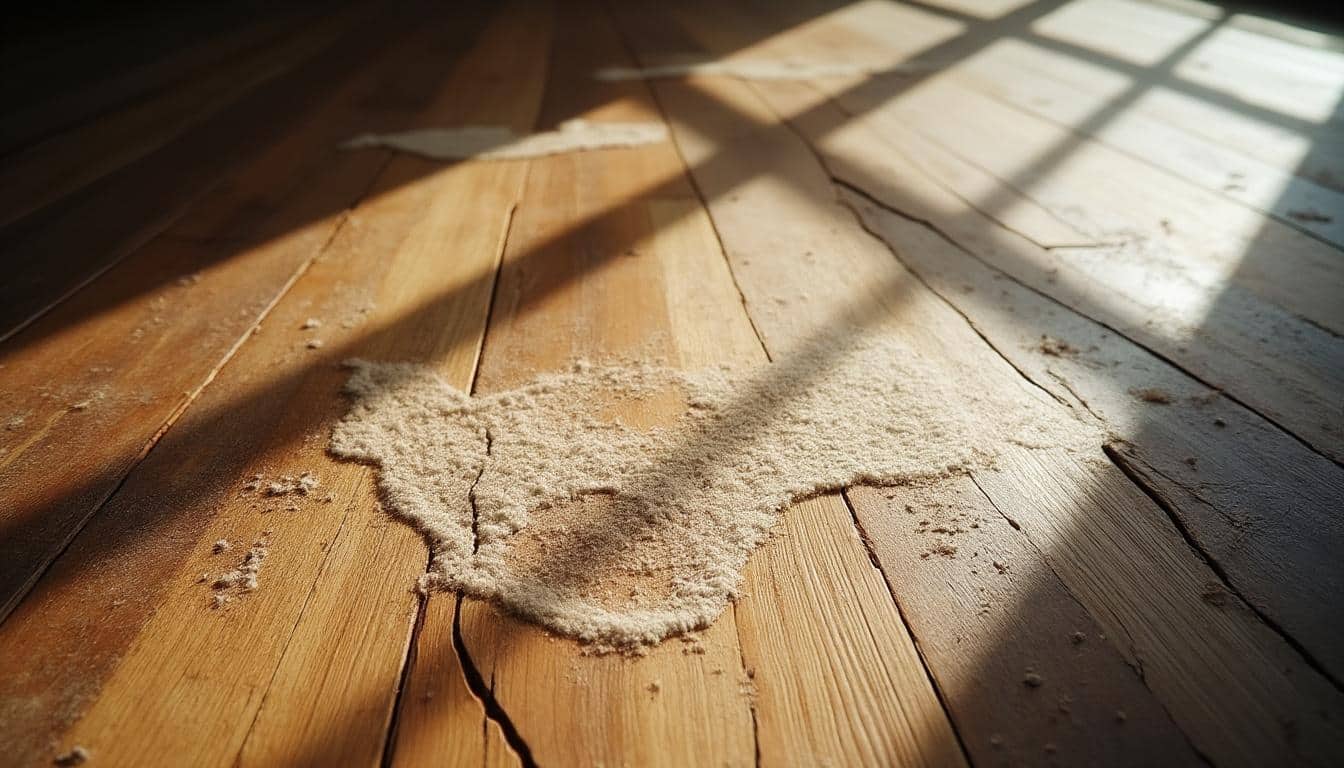 Solutions pour la poussière excessive sur un parquet foncé
