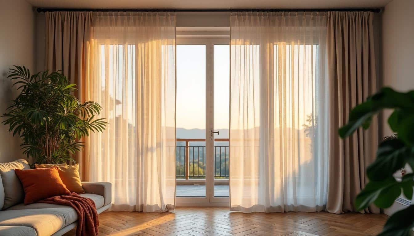 Illustration: Comprendre les différences entre voilage, rideaux simples et doubles rideaux