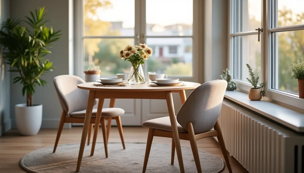 Idée de table à manger pour petit espace : astuces et choix pratiques